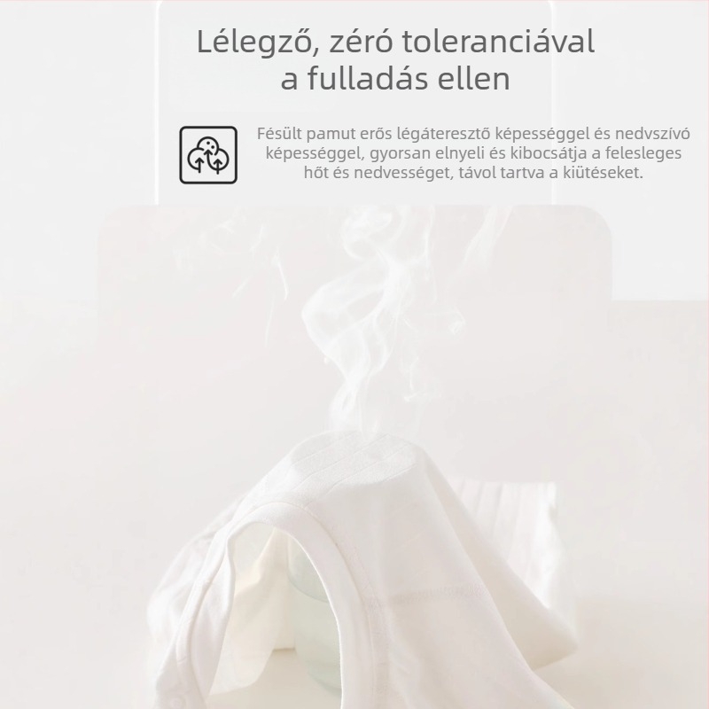 Baba pamut overál tavasz–őszre, 100% pamut, újszülöttek és kisgyermekek számára, hosszú ujjú