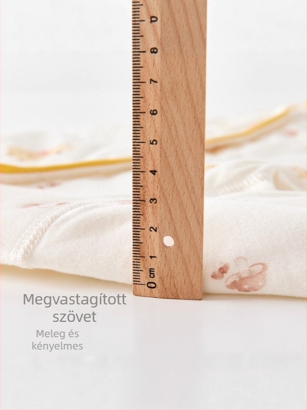 Baba steppelt pamut overál, hosszú ujjú, 100% pamut, őszi-téli időszakra, újszülötteknek