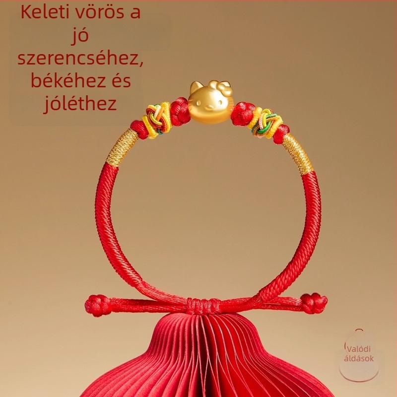 DIY fonott karkötő gyerekeknek — kézzel kötött kötél, nemzeti stílus, tél 2025, tömeges csomagolás