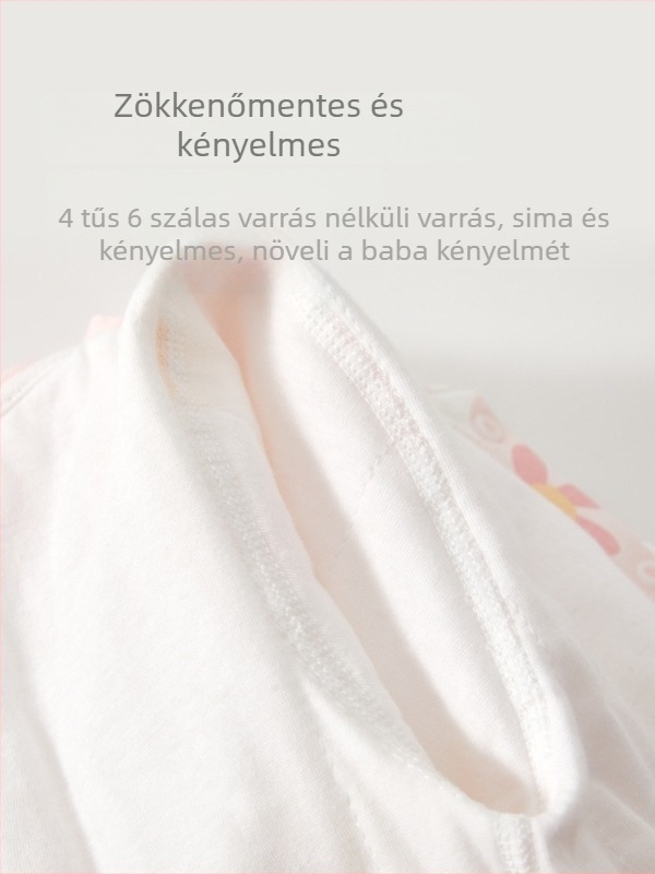 Baba pamut bélelt rugdalózó őszi-téli, újszülött, uniszex