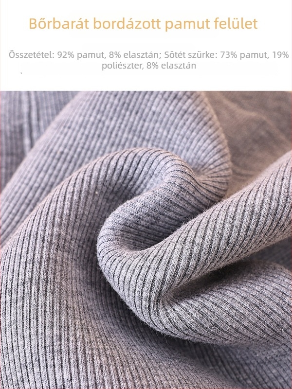 Kislányok téli fleece-béléses leggings, 92% pamut, középmagas derék, 3–8 évesek