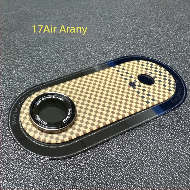 Kevlar lencsefilm iPhone 17 Pro Maxhoz — edzett üveg, Anti‑reflexiós, Anti‑ujjlenyomat, HD átláthatóság