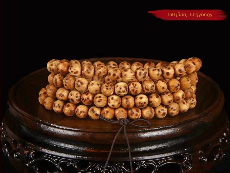 Taihang Thuja 108 gyöngyös buddhista mala karkötő, kézzel készített, modern egyszerű stílus