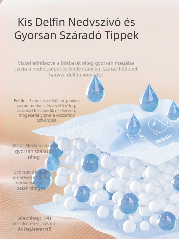 Heerter Koreai-stílusú baba nyálkendő virágos mintával, vízálló 100% pamut, újszülötteknek (0–12 hónap)