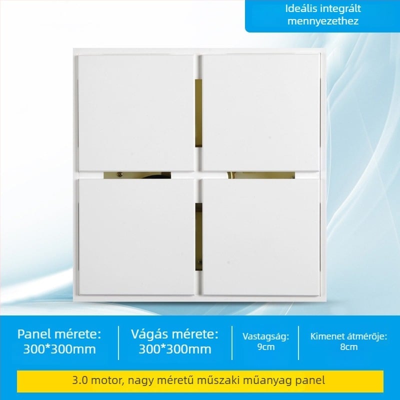 Ono 900-5 szellőztető ventilátor, függesztett telepítés, 220V, 30/40W