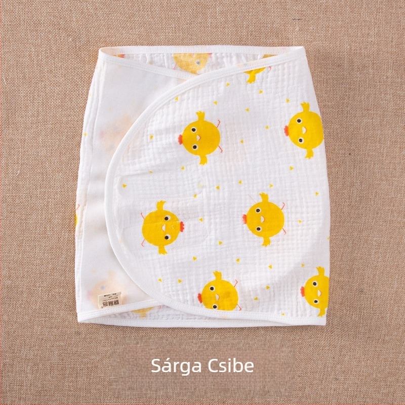 100% pamut babaölelő kendő – Cotton Fable, Cartoon mintával, nyár–tavasz–ősz időszakokra, 1–3 éveseknek