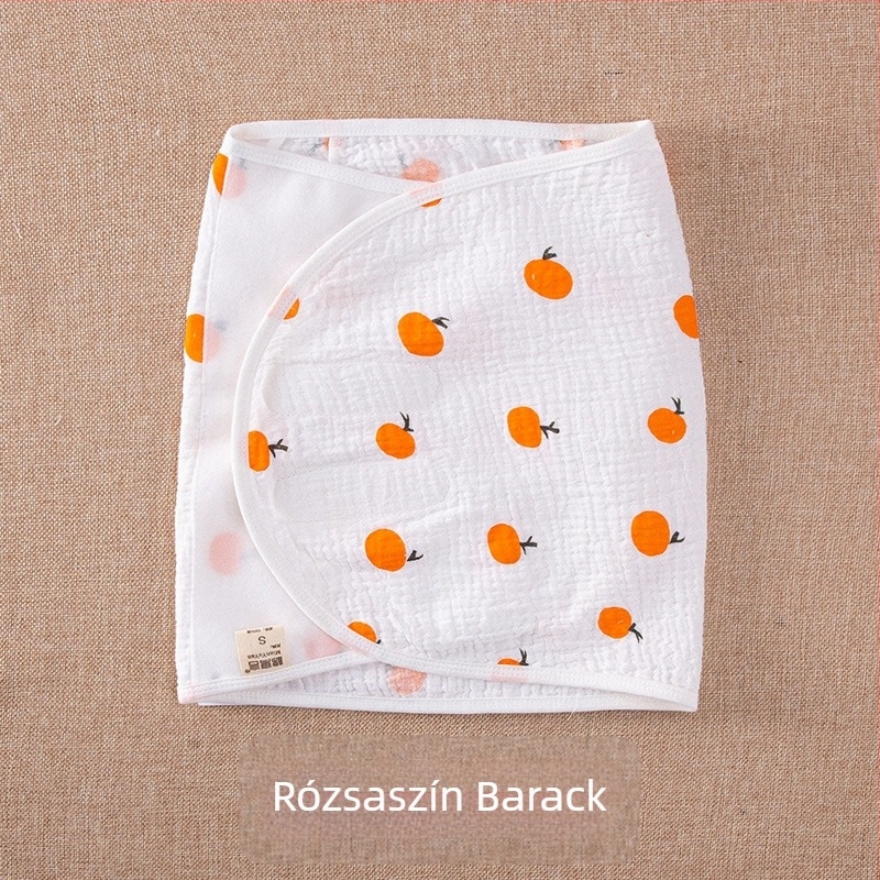 100% pamut babaölelő kendő – Cotton Fable, Cartoon mintával, nyár–tavasz–ősz időszakokra, 1–3 éveseknek