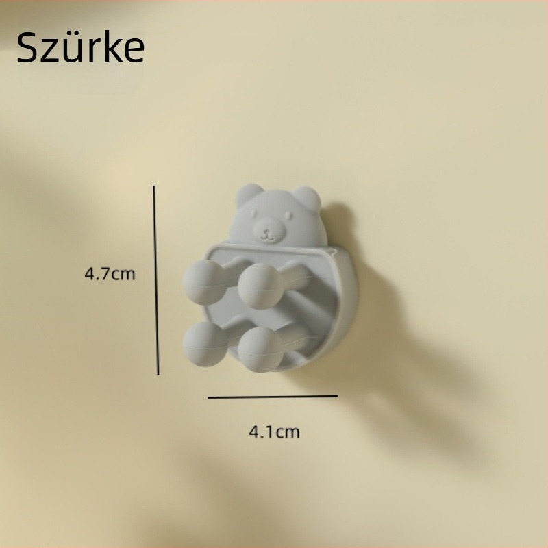 Szilikon falikampó, egyhorgos, modern minimalista dizájn, teherbírás 2 kg, Su Shijie márka