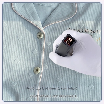 Szülés utáni szoptatós pizsama - 100% pamutból, könnyű nyári stílus, hosszú ujjú felső és nadrág, tavasz–ősz otthoni viselet