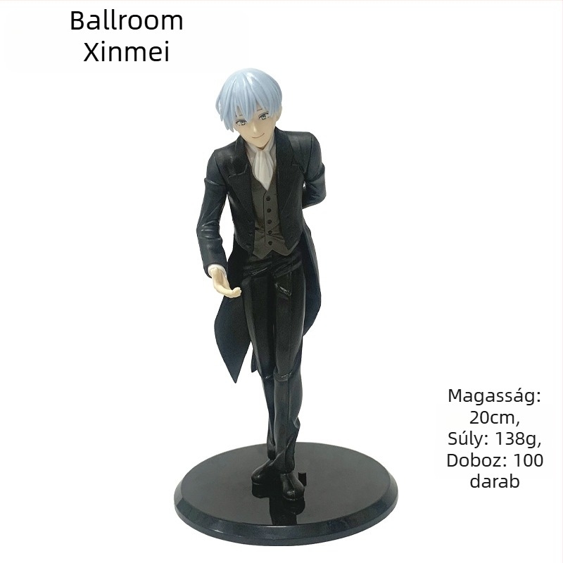 Lily Ball Dress gyűjteményfigura — Mágikus téma, Anime‑hatású dizájn, PVC anyag, 18+ gyűjtemény