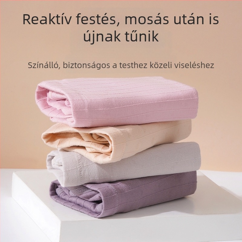 100% pamut kismama fehérnemű, A osztályú, magas derék, pocak-támogatás a terhesség egész ideje alatt, lélegző, antibakteriális, állítható
