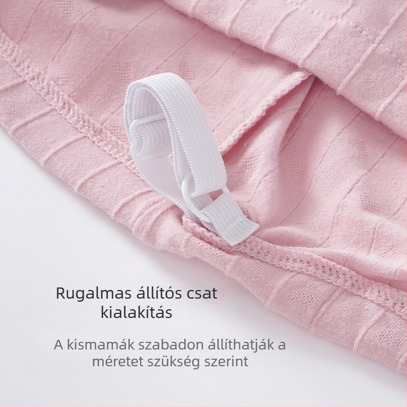 100% pamut kismama fehérnemű, A osztályú, magas derék, pocak-támogatás a terhesség egész ideje alatt, lélegző, antibakteriális, állítható