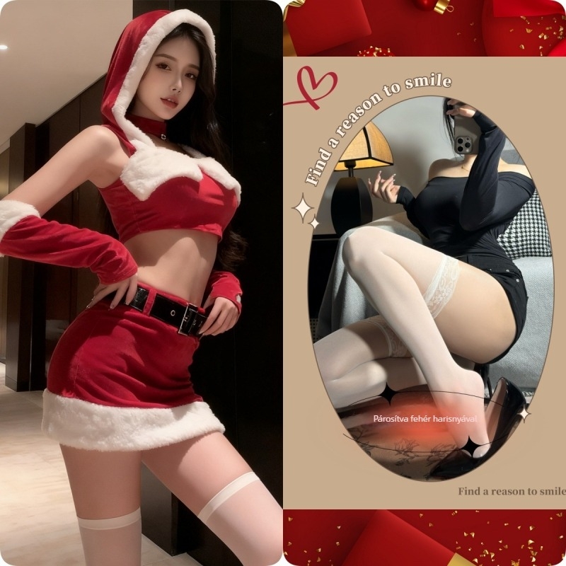 Xia Yang velúr karácsonyi cheongsam cosplay női jelmez – nyuszi lány