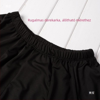 Latin tánc szoknya len alapanyagból, laza szabás, férfiaknak, táncruha