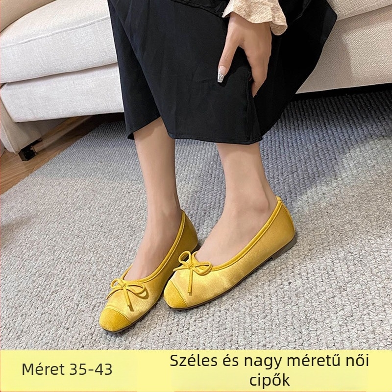 BBY Broad Fit Női lapos cipő - kerek orr, felsőrész: szuper rost, belső: műbőr, talp: gumi, alacsony sarok (<3 cm), mind a négy évszakra alkalmas