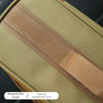 Kemping edények tároló táska – hengeres formájú, Oxford anyagú, többfunkciós szervező utazáshoz