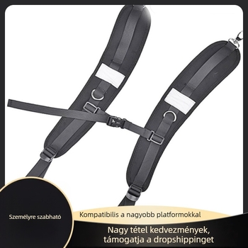 Hátizsák vállpánt, nylon, légáteresztő, szabadidős utazási stílus