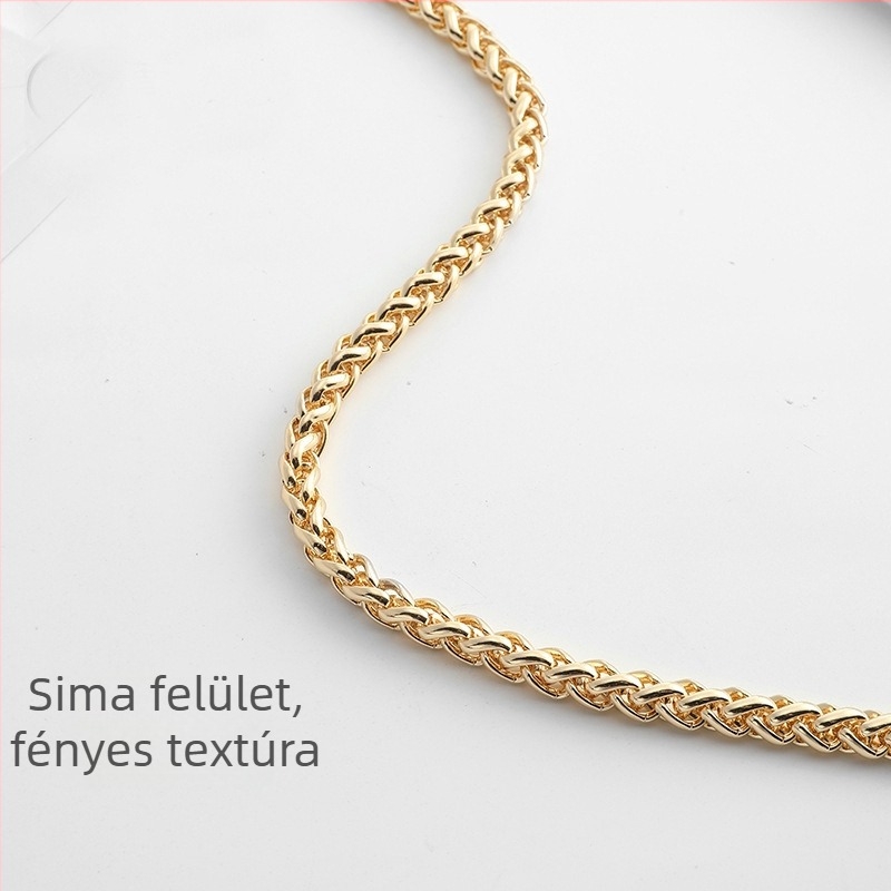 Levehető fémláncú vállpánt táskákhoz – cserealkatrész