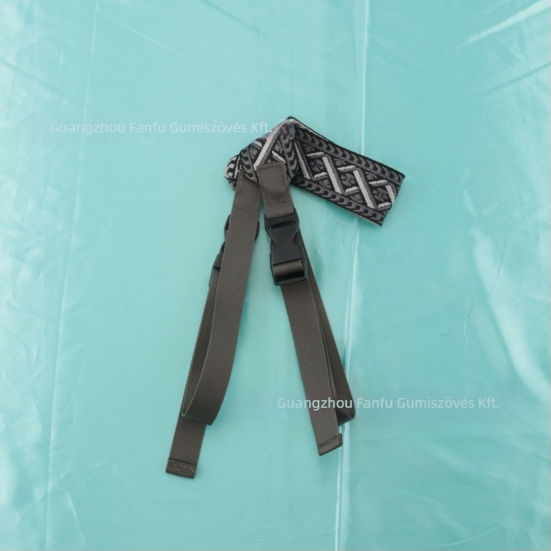 Állítható, meghosszabbított vállpánt táskákhoz — kereszttás, poliészter, Juhua, geometriai minta, kapacitás növelése, terhelés csökkentése, téli kiadás 2025