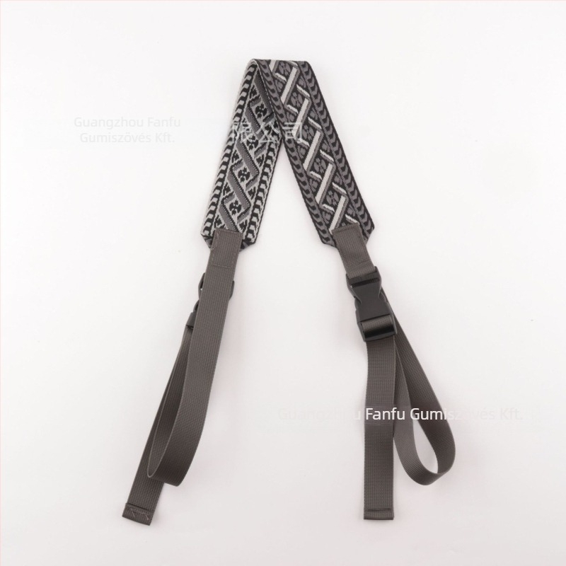 Állítható, meghosszabbított vállpánt táskákhoz — kereszttás, poliészter, Juhua, geometriai minta, kapacitás növelése, terhelés csökkentése, téli kiadás 2025