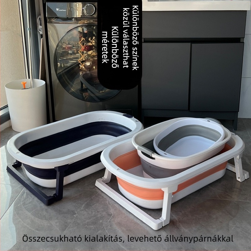 Állatfürdő kád macskáknak és kistestű kutyáknak, műanyag, univerzális használat, nem összecsukható