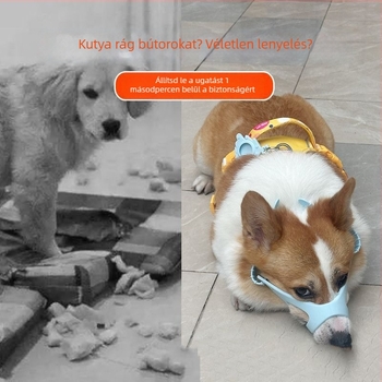 Kutyaszájkos, állítható, harapás elleni, ugatás elleni, evés elleni, műanyag