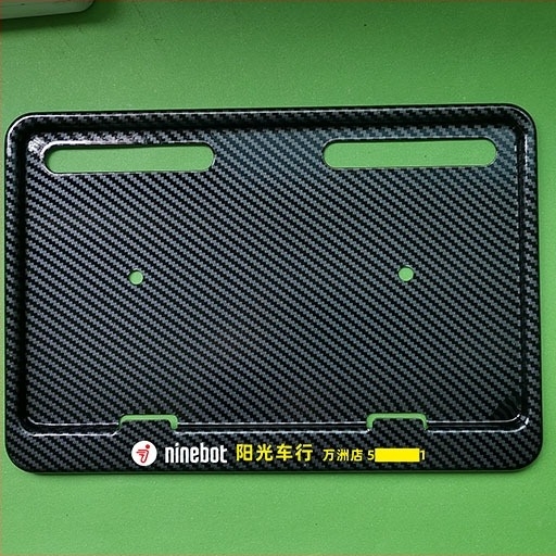 Elektromos kerékpárok rendszámkerete – alumíniumötvözet, univerzális kompatibilitás