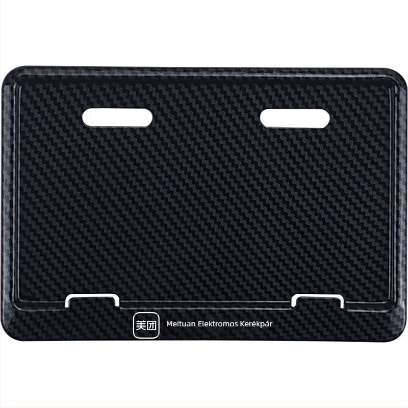 Elektromos kerékpárok rendszámkerete – alumíniumötvözet, univerzális kompatibilitás