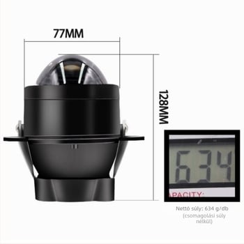 LED ködfénylámpa J2 alacsony fényszóró, 55W, 9-16V, 12000LM