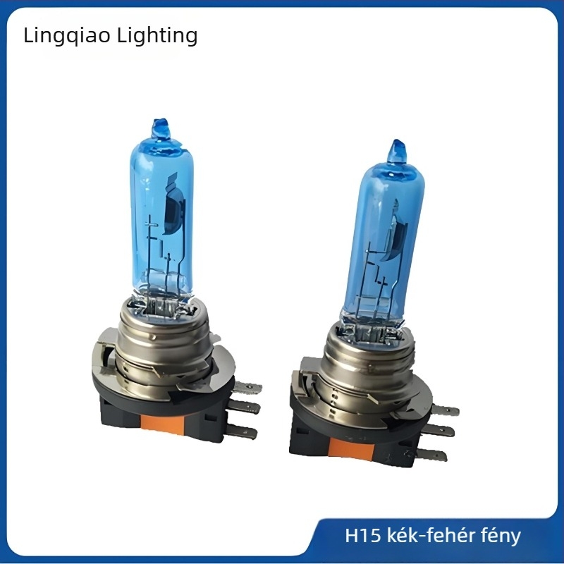 Autóhalogén fényszóróizzó H-15, 15/55W, 12V, Halogén izzó, Hosszú élettartamú