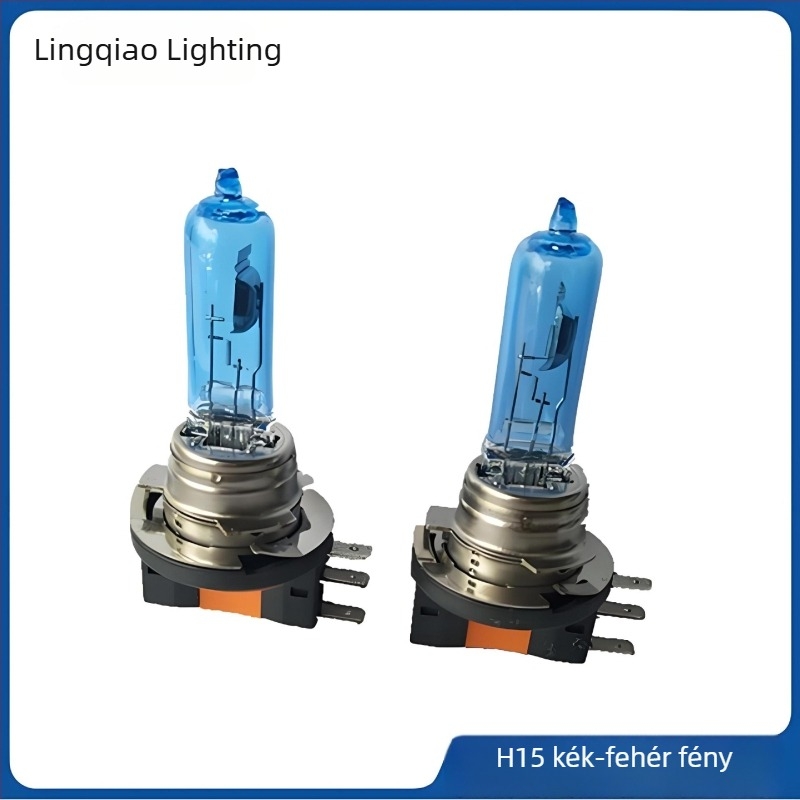 Autóhalogén fényszóróizzó H-15, 15/55W, 12V, Halogén izzó, Hosszú élettartamú