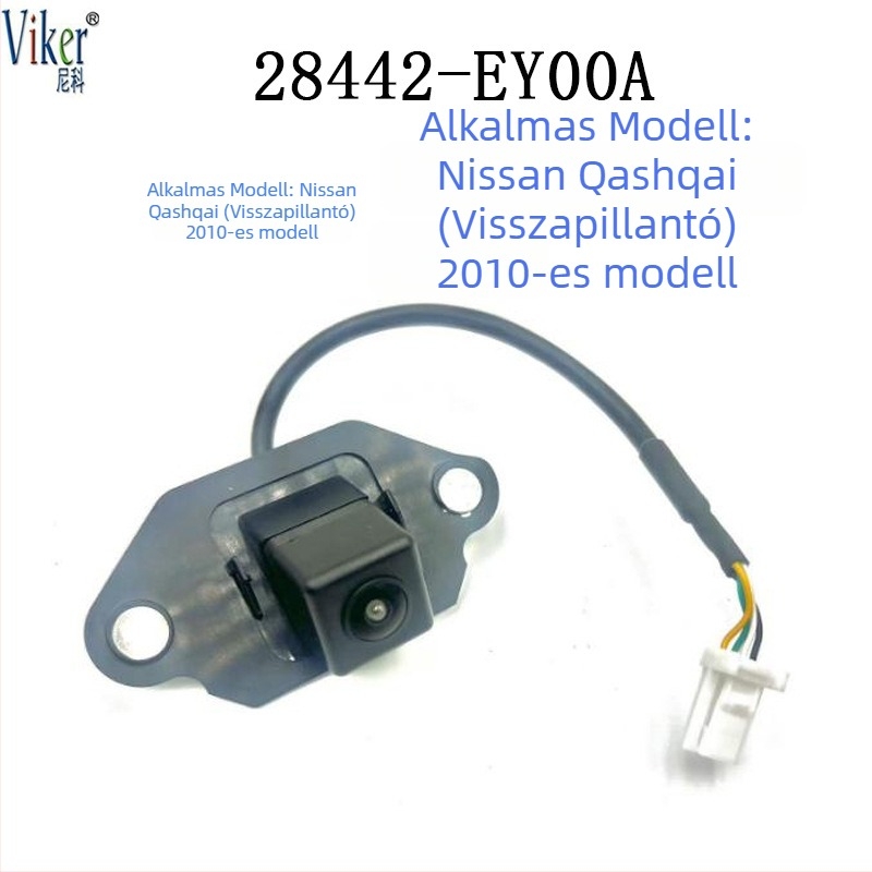 Nissan Navara hátsó nézet kamera (2017-2024), 12V, 120-150° állítható, felbontás 480x600, 6W, modellek: 28442-4JA1B / 28442-5RA2B / 28442-3WS0A, kijelző nélkül