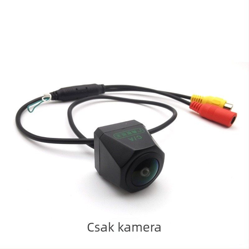 Kettős váltású hátsó kamera autó navigációs rendszerekhez, AHD/CCD, 720p, 12V, állítható szög