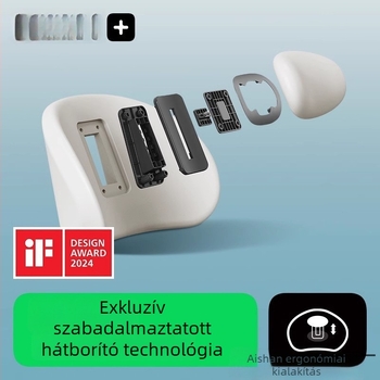 Állítható autó-lumbális támasz párna – hátsó párna, pamut/PP töltet, kompatibil Cicido/Xiduo, minden évszakban