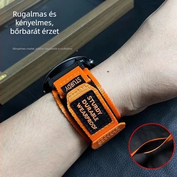 Nylon óraszíj két részes Garmin Fenix 5/5S/5X/6X/7X, szélesség 22 mm és 26 mm