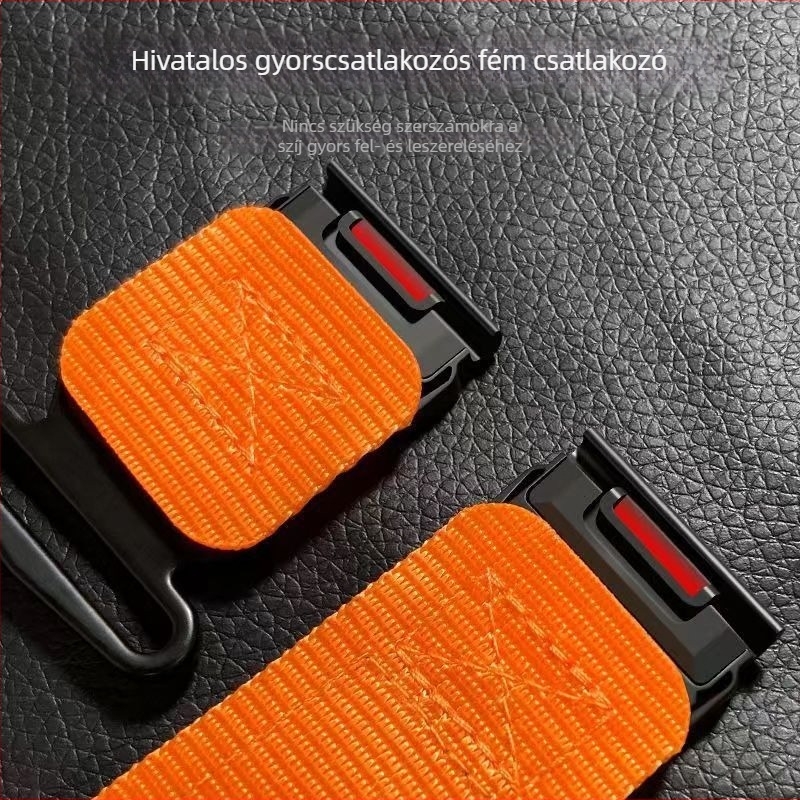 Nylon óraszíj két részes Garmin Fenix 5/5S/5X/6X/7X, szélesség 22 mm és 26 mm