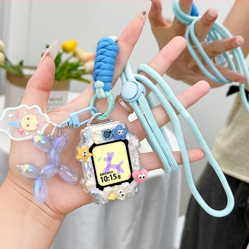 Little Genius okosóra nylon szíja: Z11/Z10/Z9/Z8/Z7S/Z6A/Z5/Q1A kompatibilis; divatos stílus; testreszabható interfészméretek; csat nélkül