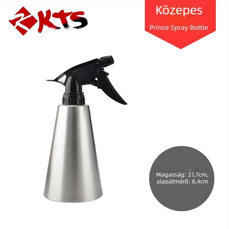 304 rozsdamentes acél permetező üveg öntözésre, hajápolásra és párásításra – kompakt permetező