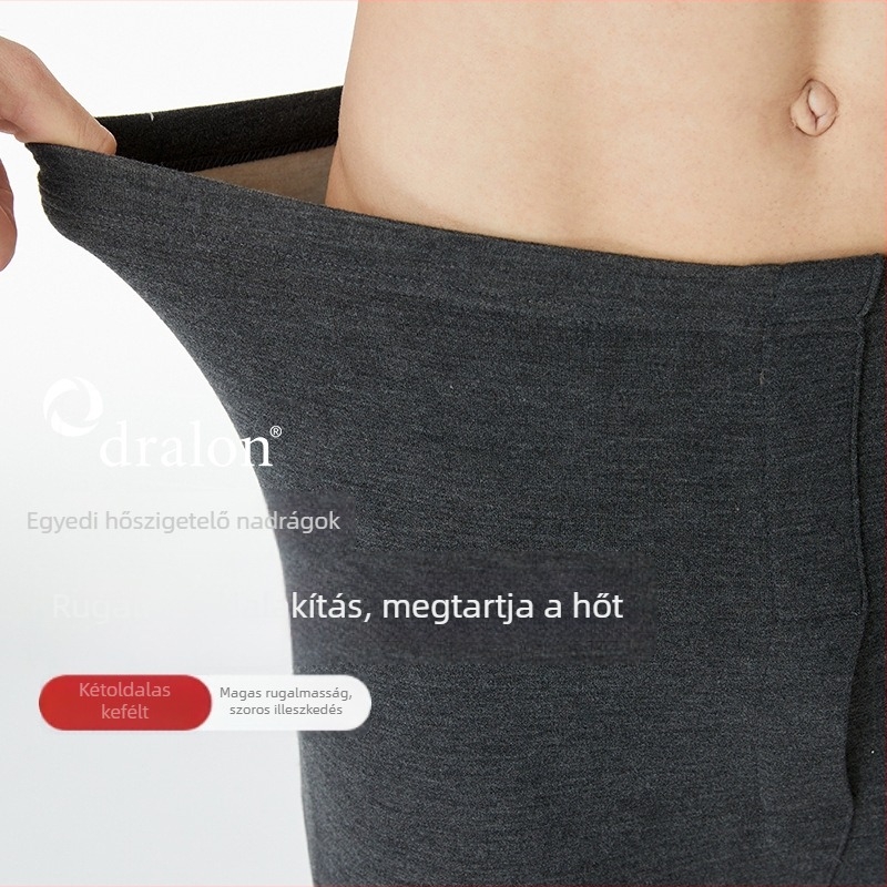Férfi termosz alapréteg nadrág, De Velvet akril anyag, 161–180 g/m2, meleg, egyrétegű