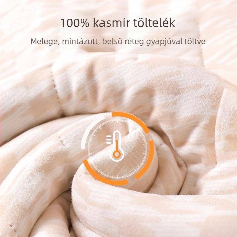 Férfi gyapjú töltésű termikus mellény, kerek nyakú, különösen vastag anyag, fűtési funkcióval