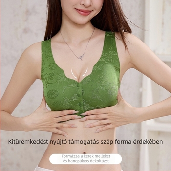 Nylon top-stílusú melltartó Push-Up-dal, oldalsó támasz és vékony formázott kosár