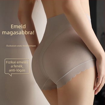 Haskontroll shapewear női fehérnemű, magas derék, fenékemelés, varrás nélküli, lélegző, nylon-spandex