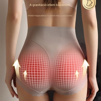 Haskontroll shapewear női fehérnemű, magas derék, fenékemelés, varrás nélküli, lélegző, nylon-spandex