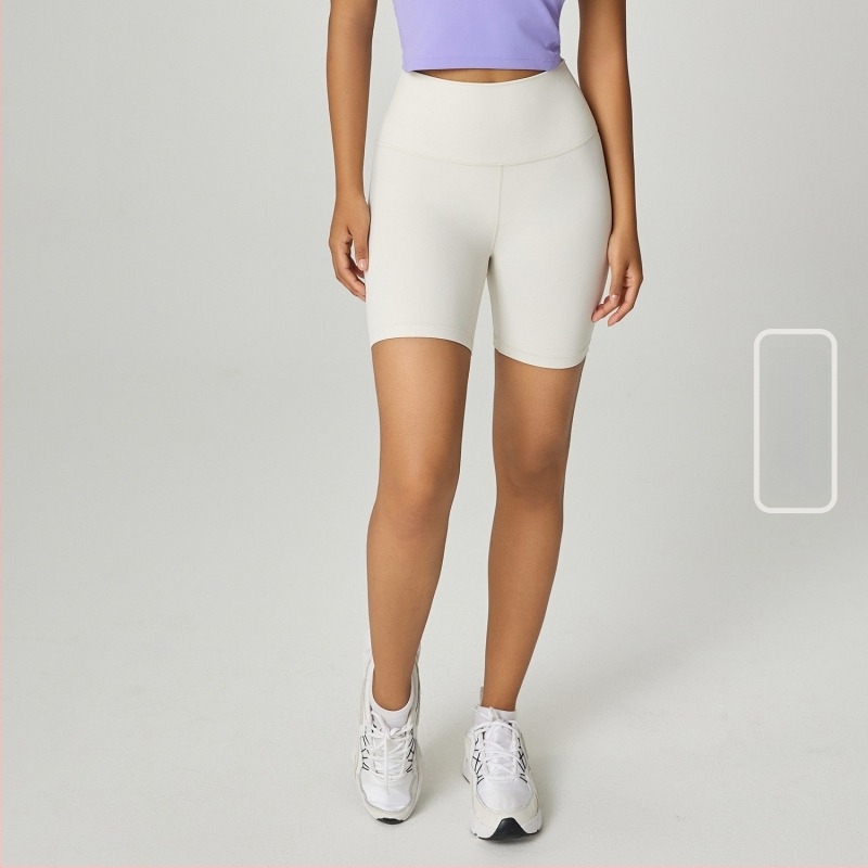 Jóga/fitnesz/kerékpározás rövidnadrág, magas derekú, 81% nylon, 19% spandex, 3/4 hosszú, nőknek