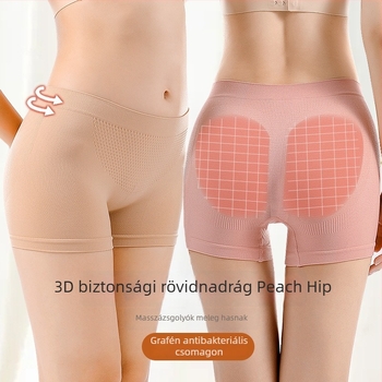 Nylon seamless középmagas derekú alsónemű, sima szövés, egyszínű mintázat, viszkóz belsőbetét a szeméremrészre