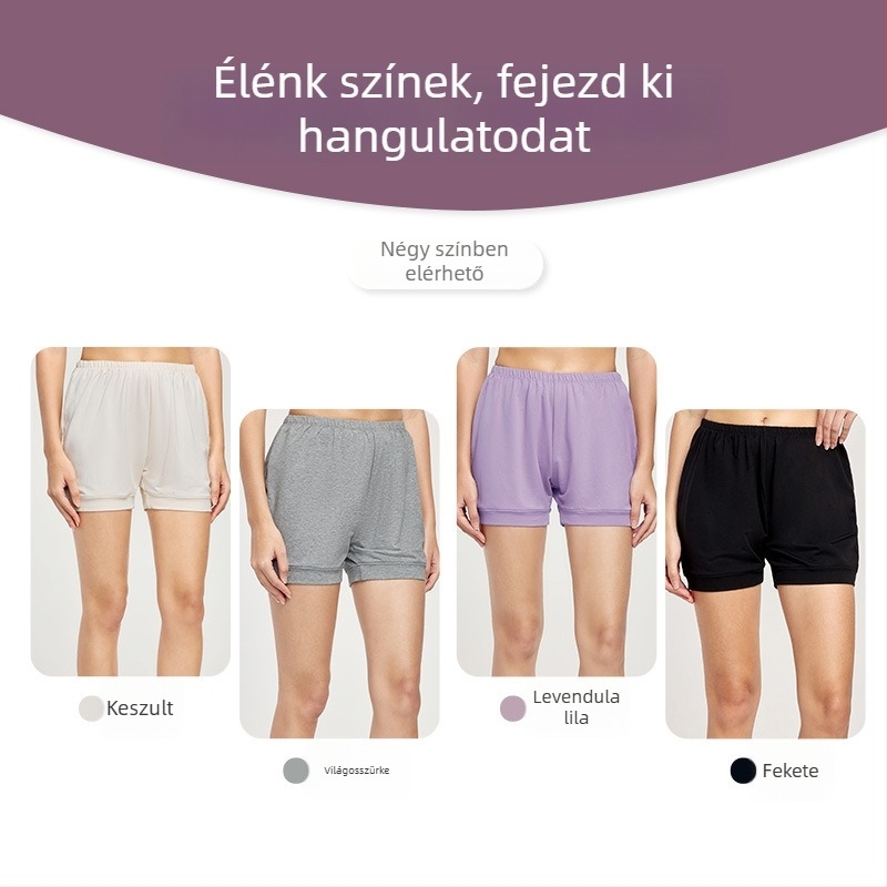 Női Iyengar jóga rövidnadrág - Anti-Exposure, 40-count twill pamut, 94% pamut 6% spandex, Anyang kockás