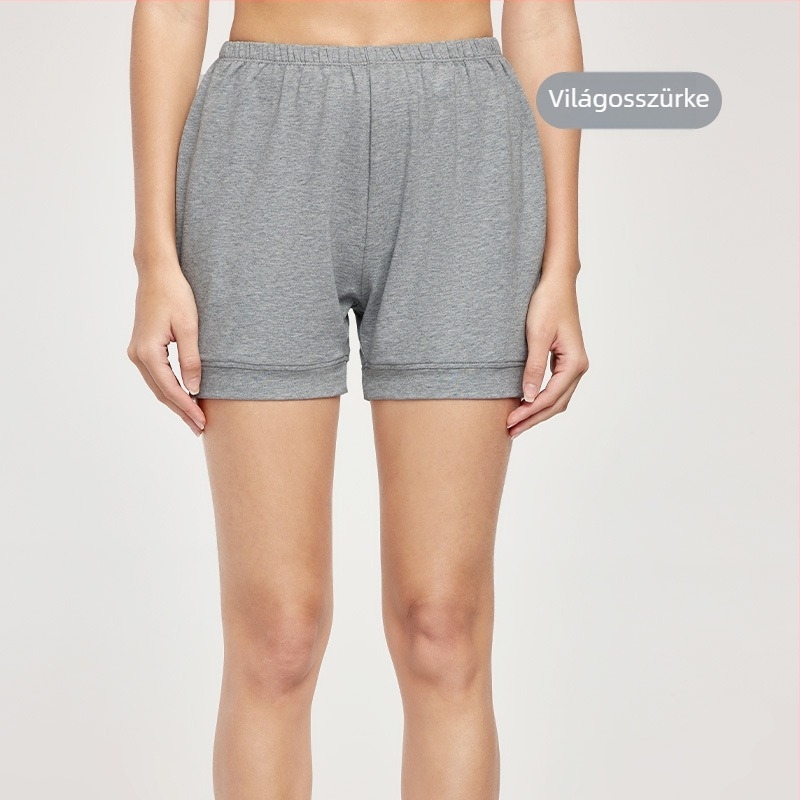 Női Iyengar jóga rövidnadrág - Anti-Exposure, 40-count twill pamut, 94% pamut 6% spandex, Anyang kockás