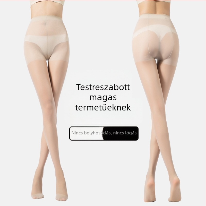 Hosszú harisnyanadrág magas nőknek, ultra vékony, láthatatlan, anti-szakadás, testszín