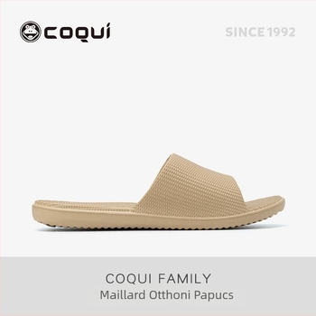 Coqui Cool gofri mintázatú papucs nőknek és férfiaknak, EVA felső rész és talp, csúszásmentes, injektált talp, talptiszt 11 cm vagy több
