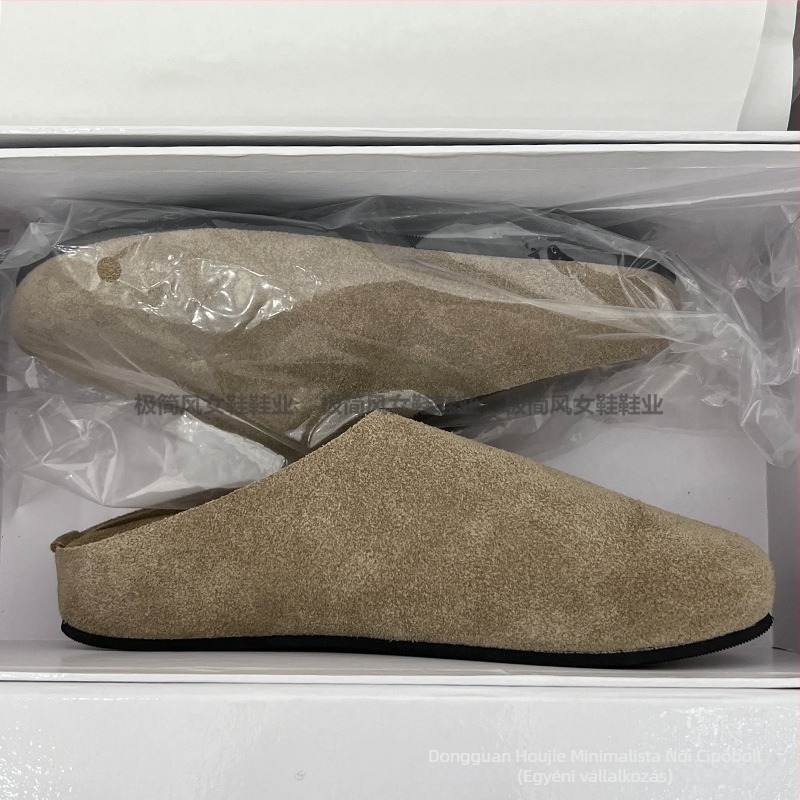 Női bőrből készült slip-on loaferek vastag talppal – retro stílus, egyszínű, felsőrész: valódi bőr, talp: gumi
